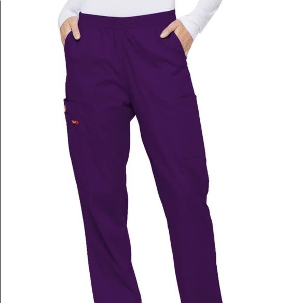 Dickies scrub pants and shirt; size petite